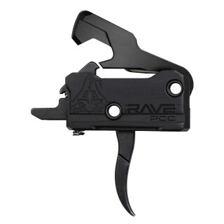 RISE Armament RAVE PCC AR-9 Single-Stage Curved Trigger