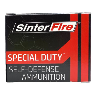 SinterFire Special Duty 9mm Luger Ammunition 20 Rounds Frangible 100 Grain Lead Free