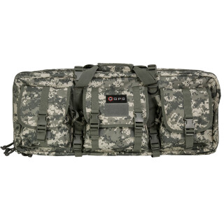 G Outdoors Double Rifle Case 28" Polyester Gray Digital