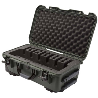 Nanuk 935 Waterproof and Airline Approved Hard Case 6 Handgun Case
