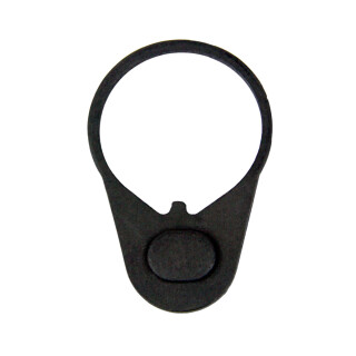 TacFire AR-15 Receiver End Plate Steel Black MAR038