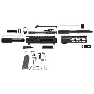 TacFire AR-15 Complete Pistol Build Kit 9mm 7.5" Barrel Lower Parts Kit