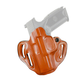 DeSantis Speed Scabbard OWB LH Holster for Springfield Prodigy 4.25" Tan