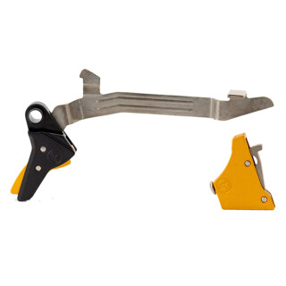 Timney Alpha Competition Trigger for .45/10mm Glock Gen 3/4 Gold