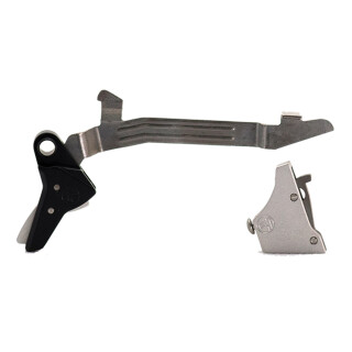 Timney Alpha Competition Trigger for .45/10mm Glock Gen 3/4 Silver