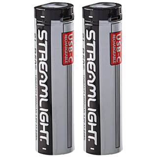 Streamlight SL-B50 Protected Li-Ion USB-C Rechargeable Battery 2-Pack