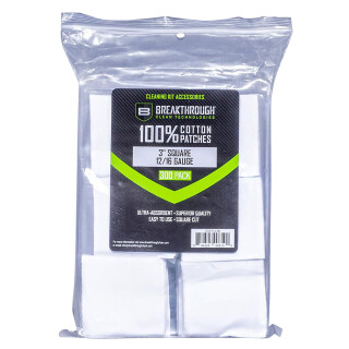 Breakthrough Clean Technologies Cotton Patches 12/16 Gauge 300 Patches