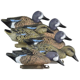Higdon Outdoors Standard Blue Wing Teal Duck Decoys 6-Pack