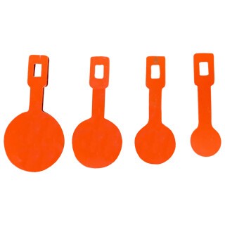 Champion Impact Steel Rimfire Rated Mini-Gong Targets 4-Pack
