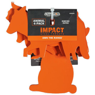 Champion Impact Steel Rimfire 4-Animal Target Pack