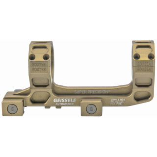 Geissele Super Precision AR-15 Standard Scope Mount 30mm Aluminum Desert Dirt 05-404S