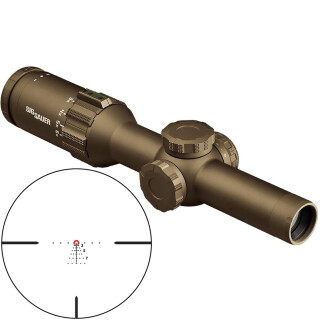 Sig Sauer TANGO6T 1-6x24mm Rifle Scope DWLR-556 Reticle