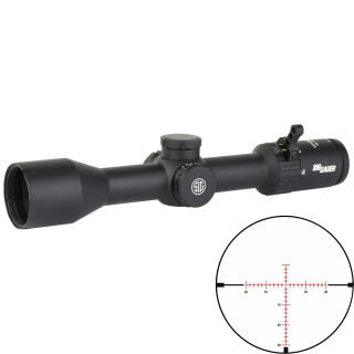 Sig Sauer WHISKEY6 3-18x44mm Rifle Scope MOA Milling Hunter 2.0 Reticle