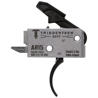 TriggerTech AR15 Duty Two-Stage Curved Trigger 5.5 lbs