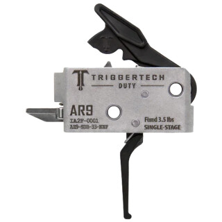 TriggerTech AR9 Duty Single-Stage Flat Trigger 3.5 lbs