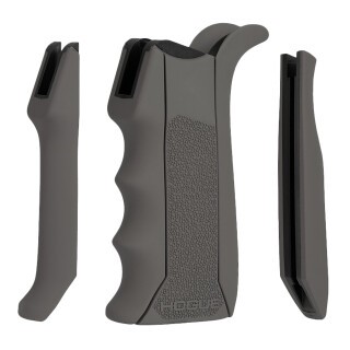 Hogue Modular Overmolded AR-15 Pistol Grip Gray
