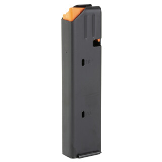 DURAMAG AR-15 9mm Luger Colt SMG Pattern Magazine 20 Rounds Stainless Steel Black