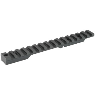 Seekins Precision Remington 700 Short Action 0 MOA One Piece Scope Base 7075-T6 Billet Aluminum Anodized Finish Matte Black