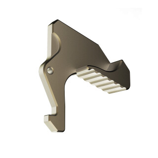 RISE Armament AR-15 Extended Charging Handle Latch Bronze
