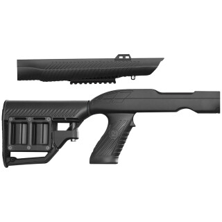 Tac-Hammer TK22 For Ruger 10/22 Takedown Rifle Stock Polymer Black AT-02020