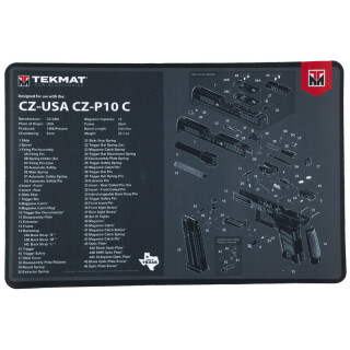 TekMat Gun Cleaning Mat for CZ P10C