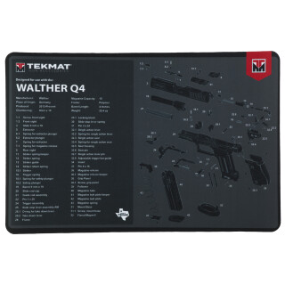 TekMat Gun Cleaning Mat for Walther Q4