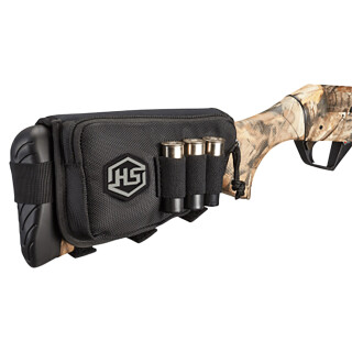 Hunters Specialties Shotgun Shell Holder with Pouch Polyester Black