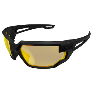 Mechanix Wear Tactical Type-X Black Frame Amber Lens Shooting Glasses
