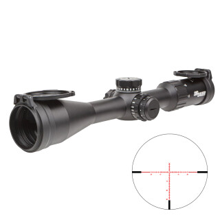 SIG Sauer Whiskey 4 5-20x50mm Rifle Scope FFP Illuminated Milling Hunter 2.0 Reticle