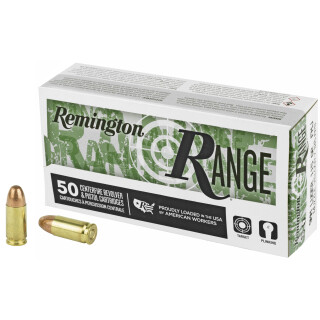 Remington Range 9mm Luger Ammo 115 Grain FMJ