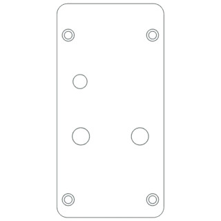 Beretta Burris/Vortex/Docter Optic Plate for APX A1 Carry