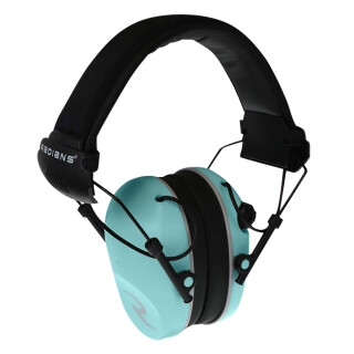 Radians R-3200 Dual Mic Electronic Earmuff Aqua/Black
