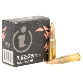 Igman 7.62x39 Ammunition 840 Rounds FMJ 123 Grain Brass Cased