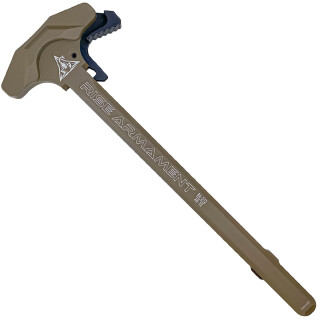 RISE Armament AR-15 Extended Latch Charging Handle FDE