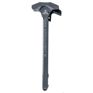 RISE Armament AR-15 Extended Latch Charging Handle Gray