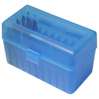 MTM Case-Gard Flip-Top 50 Round Ammo Box 6mm PPC, 7mm BR