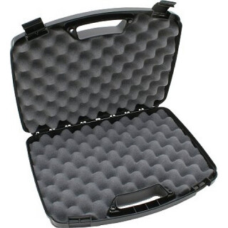 MTM Case-Gard 2 Pistol Hard Gun Case Snap Latches Black 80940