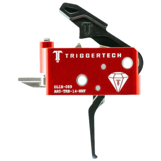 TriggerTech AR15 Diamond Two-Stage Curved Trigger 1.5 - 4.0 lbs