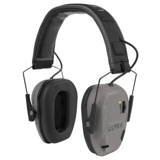 Allen ULTRX Bionic Electronic Earmuffs NRR 22dB Cement Gray