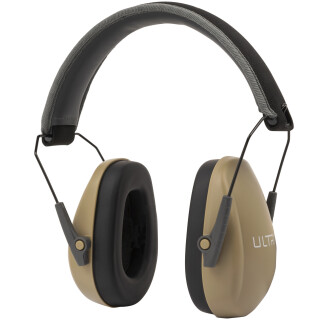 Allen ULTRX Slim Profile Passive Earmuffs NRR 23dB Taupe