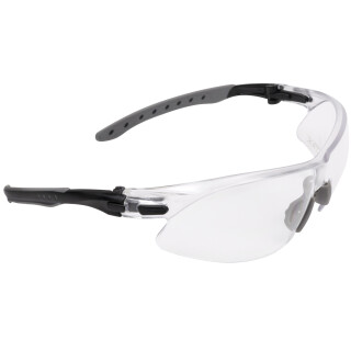 Allen ULTRX Keen Safety Shooting Glasses Black/Clear