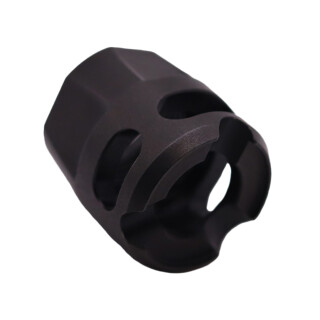 True Precision Y-Type Micro Compensator 9mm 1/2x28 Black DLC
