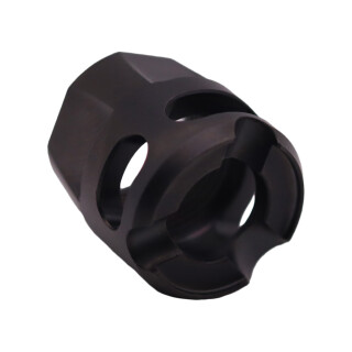 True Precision Y-Type Micro Compensator 9mm 1/2x28 Black Nitride