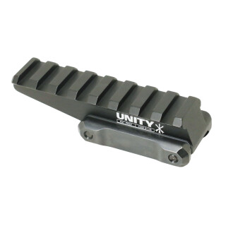 Unity Tactical FAST Picatinny Optic Riser Black