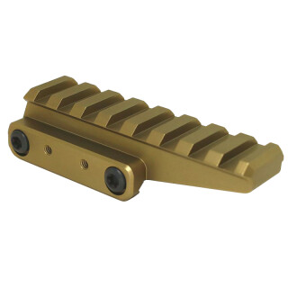 Unity Tactical FAST Picatinny Optic Riser FDE