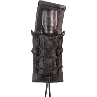 High Speed Gear Double Decker Rifle/Pistol Magazine TACO LT MOLLE Pouch Black