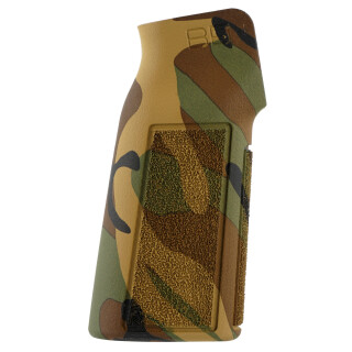 B5 Systems Type 22 P-Grip AR-15 Pistol Grip Woodland