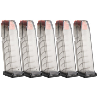 Strike Industries 15 Round 9mm Magazines for Glock 19 5-Pack