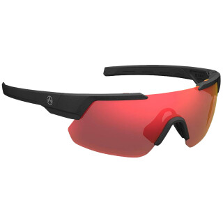 Magpul Defiant Eyewear Polarized Gray/Red Lens Black Frame