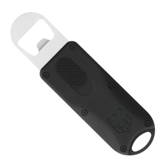 CobraTec OTF Bottle Opener Aluminum/Steel Black